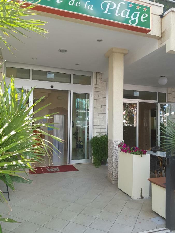 Hotel De La Plage Rímini Exterior foto